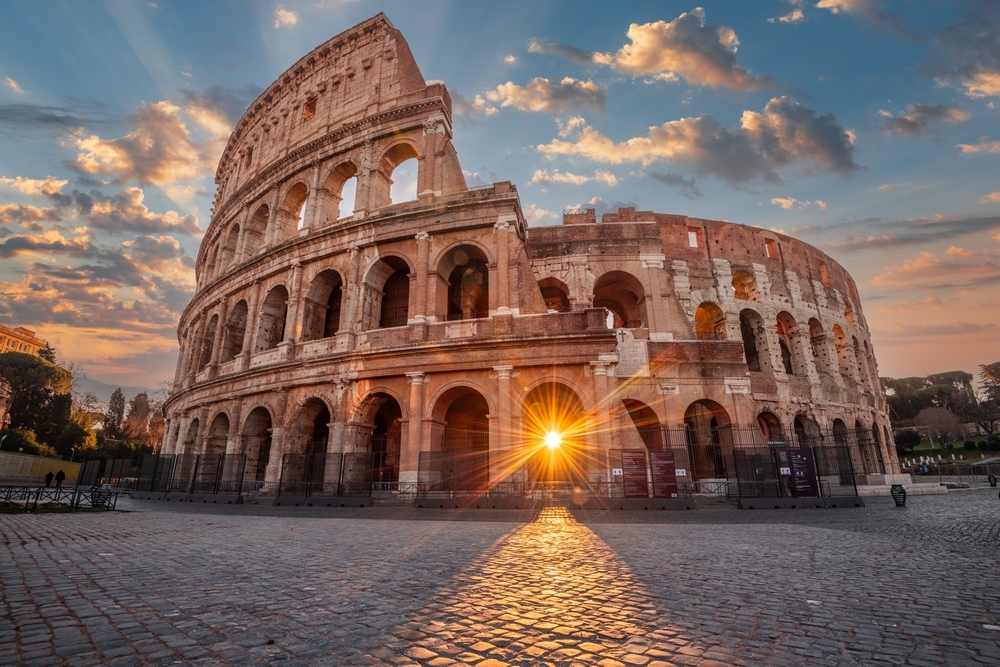Italy and Switzerland Panorama