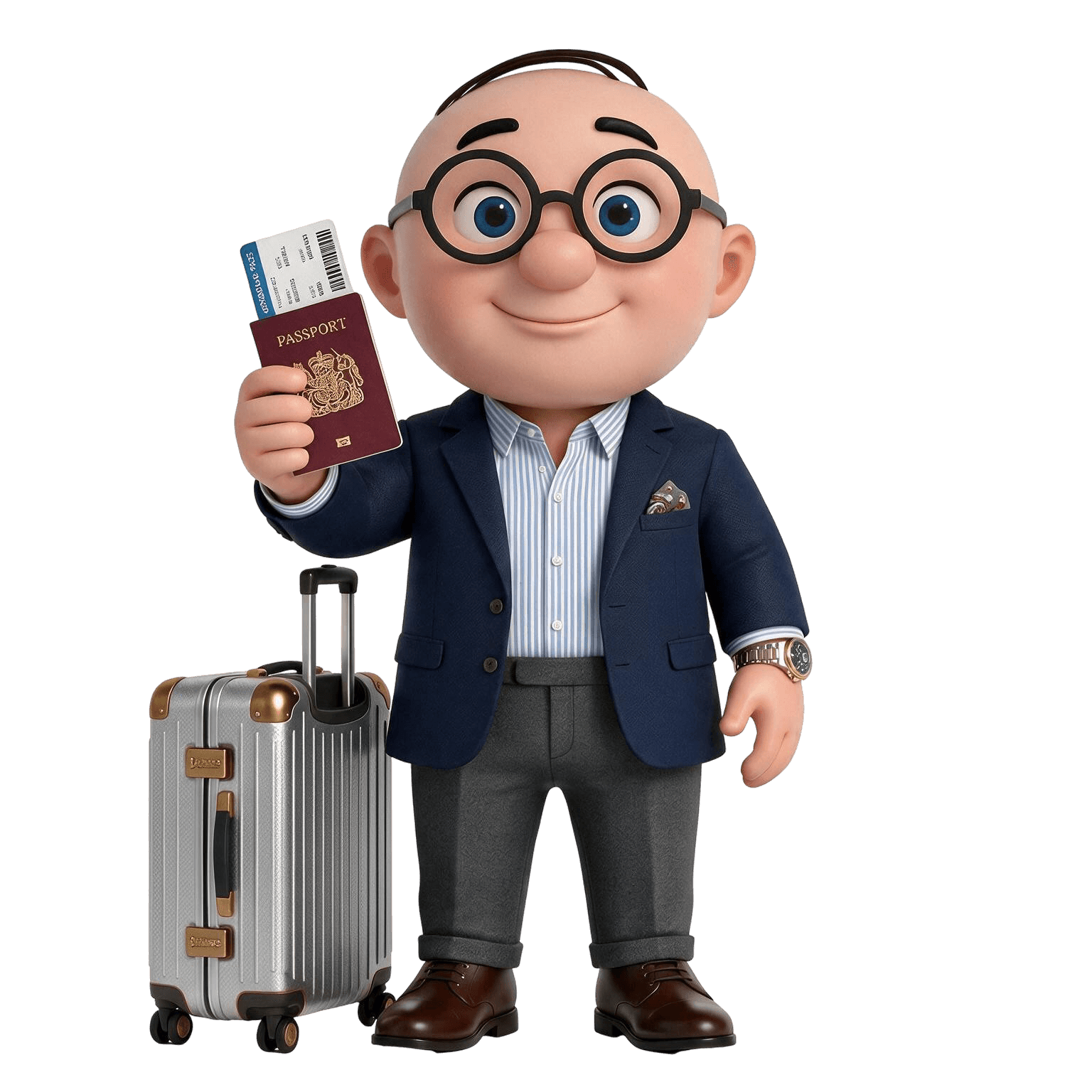 Travel Concierge mascot